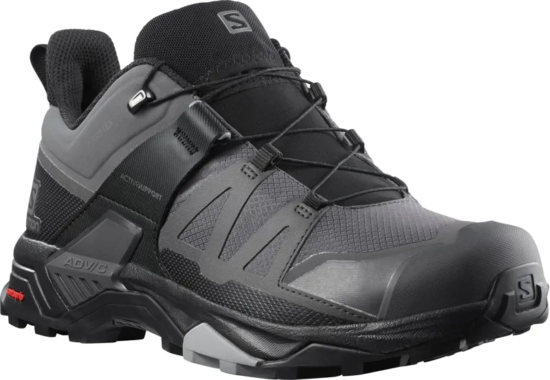 Salomon Mens X Ultra 4 GTX Hiking Shoe - Magnet-Black-Monument